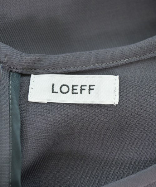 LOEFF（ロエフ）ワンピース グレー サイズ:1(S位) レディース/2200714073019