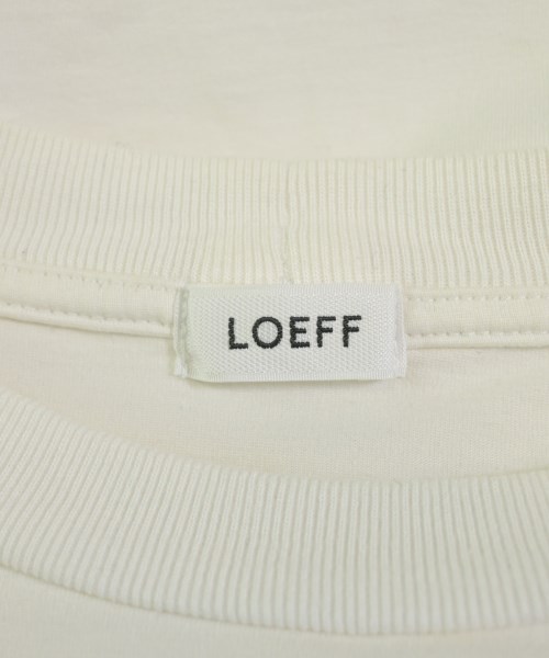 LOEFF（ロエフ）Tシャツ・カットソー 白 サイズ:1(S位) レディース/2200715080085