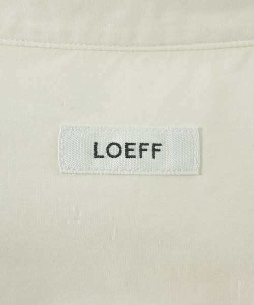 LOEFF（ロエフ）カジュアルシャツ 白 サイズ:1(S位) レディース/2200715080122