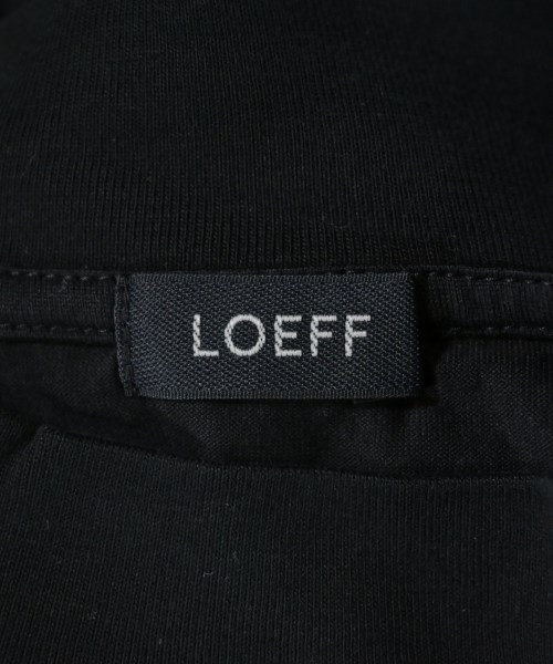 LOEFF（ロエフ）Tシャツ・カットソー 黒 サイズ:F レディース/2200715080191