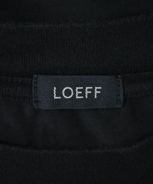 LOEFF（ロエフ）Tシャツ・カットソー 黒 サイズ:-(M位) レディース/2200715080214