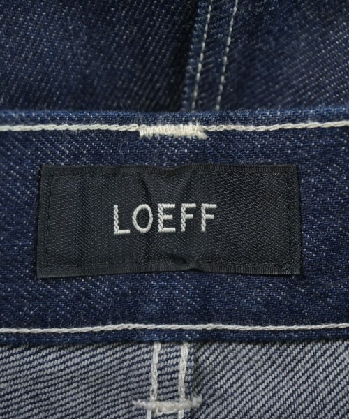 LOEFF（ロエフ）デニムパンツ 紺 サイズ:0(XS位) レディース/2200637648233