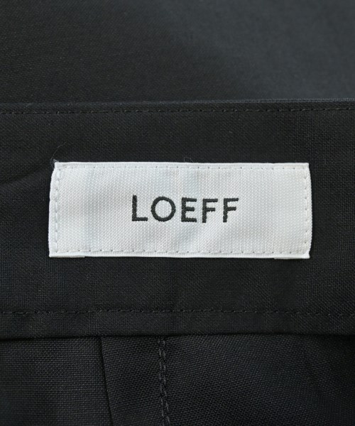LOEFF（ロエフ）その他 黒 サイズ:0(XS位) レディース/2200634991929