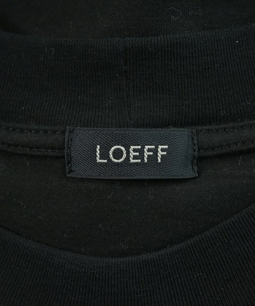LOEFF（ロエフ）Tシャツ・カットソー 黒 サイズ:-(L位) レディース/2200640055066