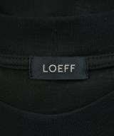 LOEFF（ロエフ）Tシャツ・カットソー 黒 サイズ:-(L位) レディース/2200640055066