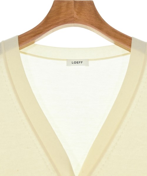LOEFF（ロエフ）カーディガン 白 サイズ:-(L位) レディース/2200640055417