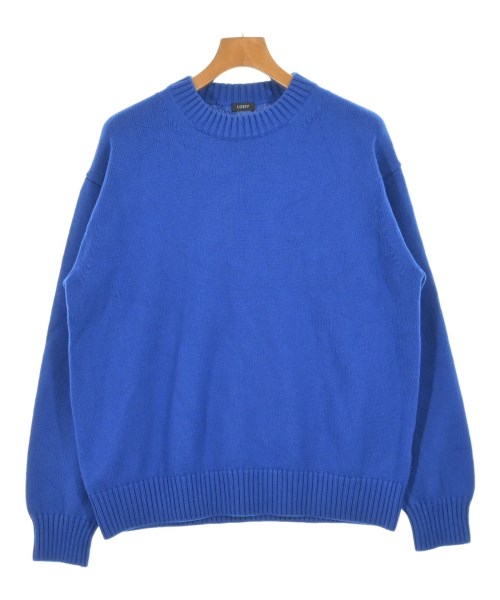LOEFF(ロエフ)ニット・セーター 青 サイズ:2(M位)/2200639889122