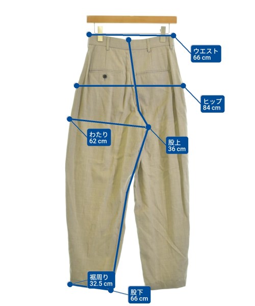 LOEFF（ロエフ）スラックス グレー サイズ:0(XS位) レディース/2200651505031