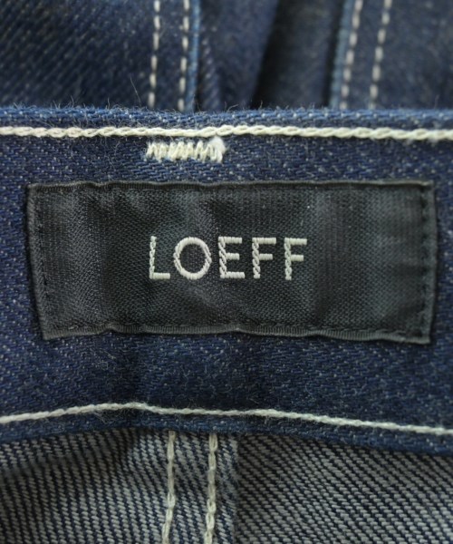 LOEFF（ロエフ）デニムパンツ 紺 サイズ:00(XS位) レディース/2200651505062