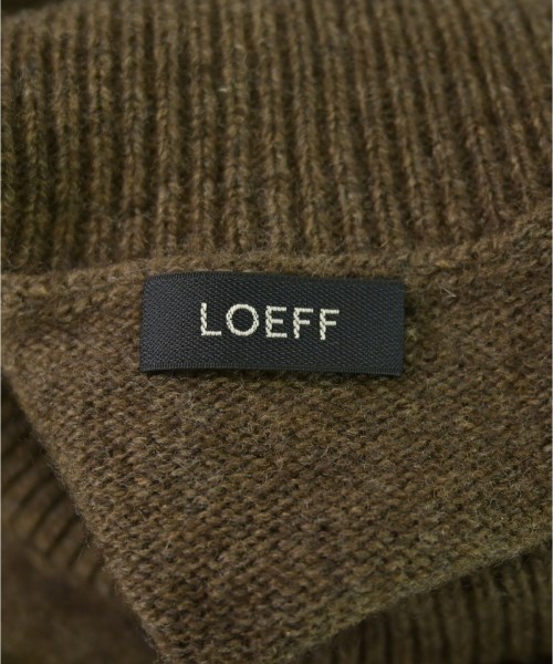 LOEFF（ロエフ）ニット・セーター 茶 サイズ:-(M位) レディース/2200652380026