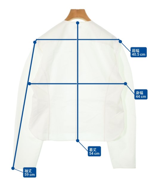 LOEFF（ロエフ）ブラウス 白 サイズ:1(S位) レディース/2200645820133