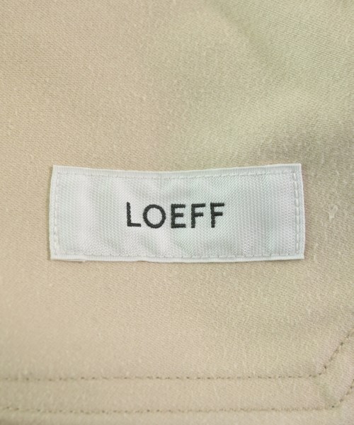 LOEFF（ロエフ）オールインワン/サロペット ベージュ サイズ:1(S位) レディース/2200697419101