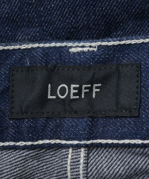 LOEFF（ロエフ）デニムパンツ 紺 サイズ:0(XS位) レディース/2200703250063