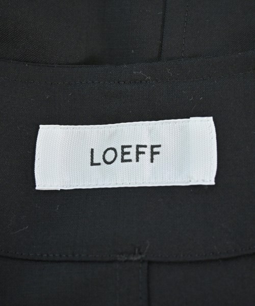LOEFF（ロエフ）カジュアルシャツ 黒 サイズ:1(S位) メンズ/2200702996023