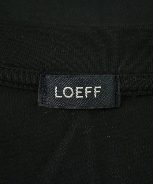 LOEFF（ロエフ）Tシャツ・カットソー 黒 サイズ:F レディース/2200699482042