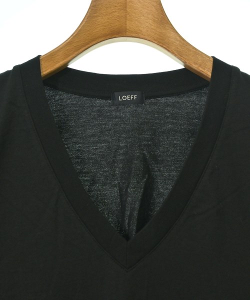 LOEFF（ロエフ）Tシャツ・カットソー 黒 サイズ:F レディース/2200699482042