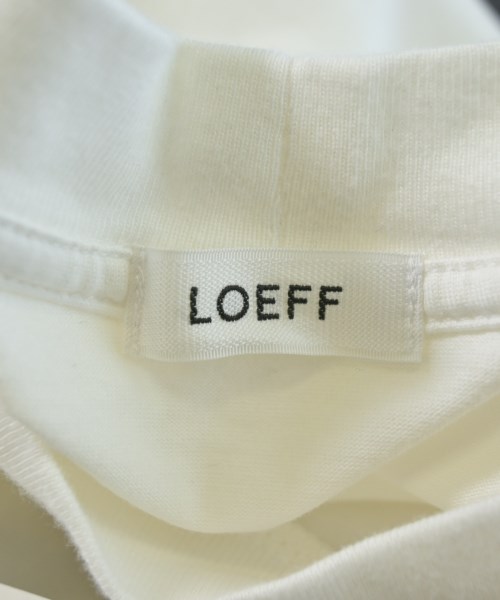 LOEFF（ロエフ）Tシャツ・カットソー 白 サイズ:F レディース/2200707659046