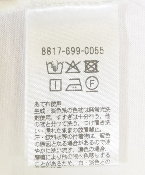 LOEFF（ロエフ）Tシャツ・カットソー 白 サイズ:F レディース/2200708457016