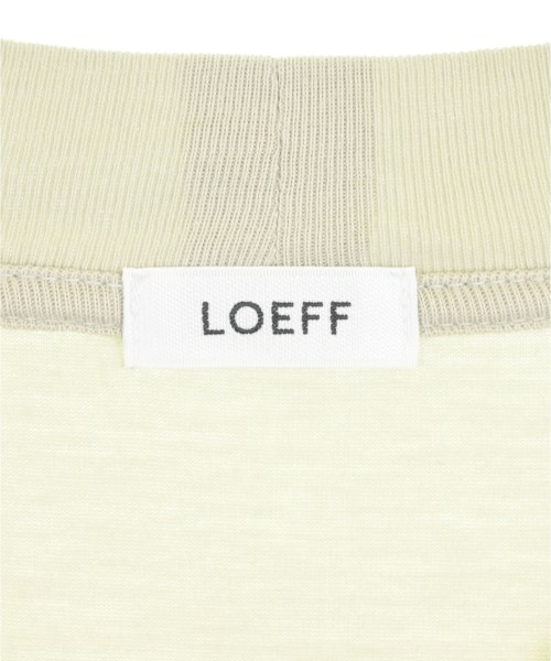 LOEFF（ロエフ）Tシャツ・カットソー ベージュ サイズ:F レディース/2200708457023