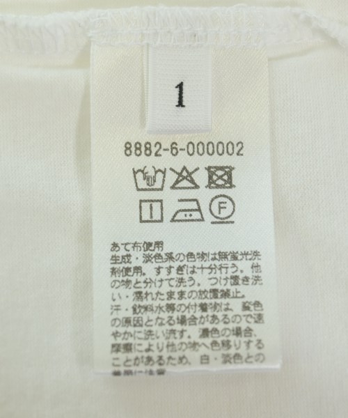 LOEFF（ロエフ）Tシャツ・カットソー 白 サイズ:1(S位) メンズ/2200708859025