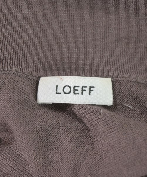 LOEFF（ロエフ）ニット・セーター 茶 サイズ:1(S位) メンズ/2200710056023