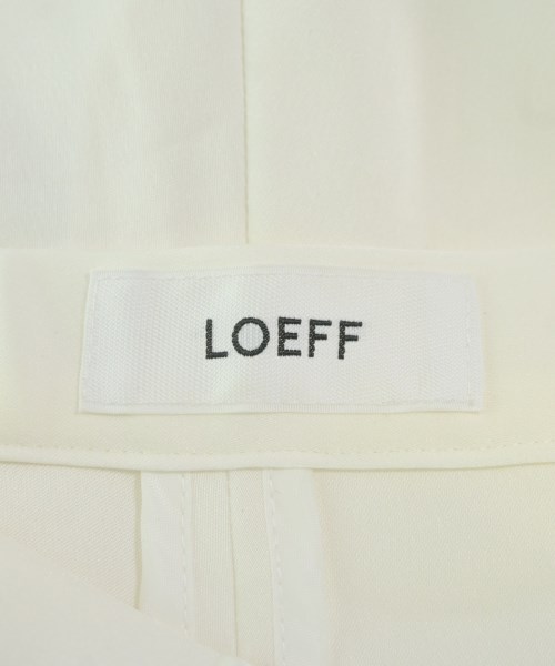 LOEFF（ロエフ）その他 白 サイズ:1(S位) レディース/2200665028038