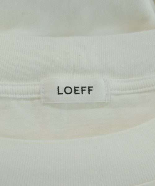 LOEFF（ロエフ）Tシャツ・カットソー 白 サイズ:F レディース/2200624539261