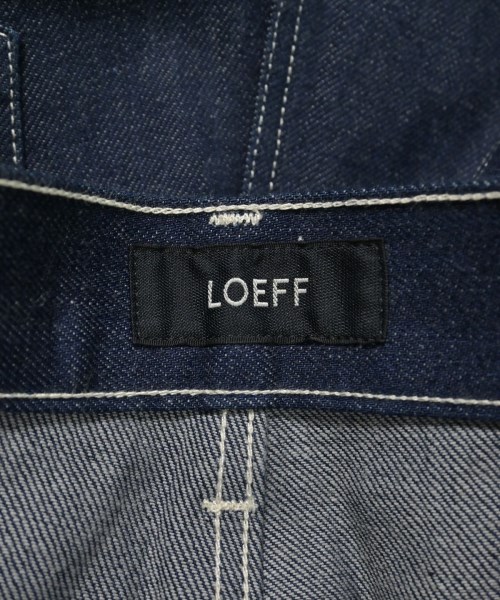 LOEFF（ロエフ）デニムパンツ 紺 サイズ:1(S位) レディース/2200665112034