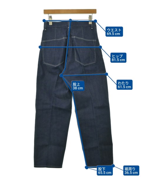 LOEFF（ロエフ）デニムパンツ 紺 サイズ:1(S位) レディース/2200665112034