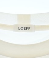 LOEFF（ロエフ）Tシャツ・カットソー 白 サイズ:F レディース/2200663646029