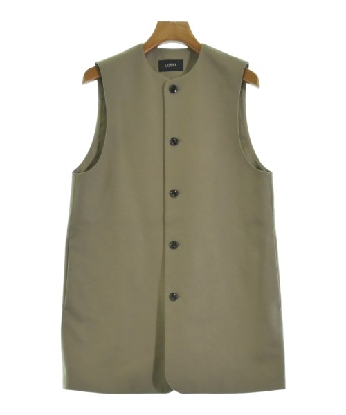 LOEFF(ロエフ)ベスト グレー サイズ:1(S位)/2200666089120