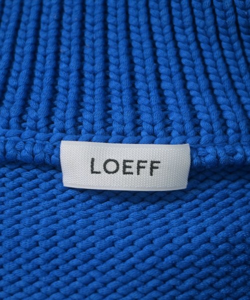 LOEFF（ロエフ）カーディガン 青 サイズ:-(L位) レディース/2200666089151