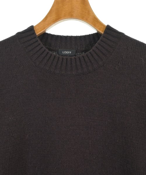 LOEFF（ロエフ）ニット・セーター 茶 サイズ:2(M位) メンズ/2200668790024