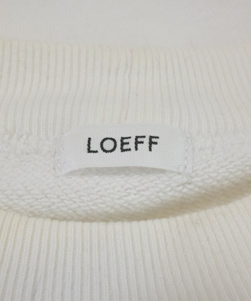 LOEFF（ロエフ）スウェット 白 サイズ:F レディース/2200667300064