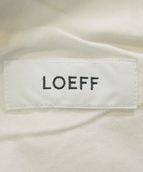 LOEFF（ロエフ）チノパン 白 サイズ:2(M位) レディース/2200669746051