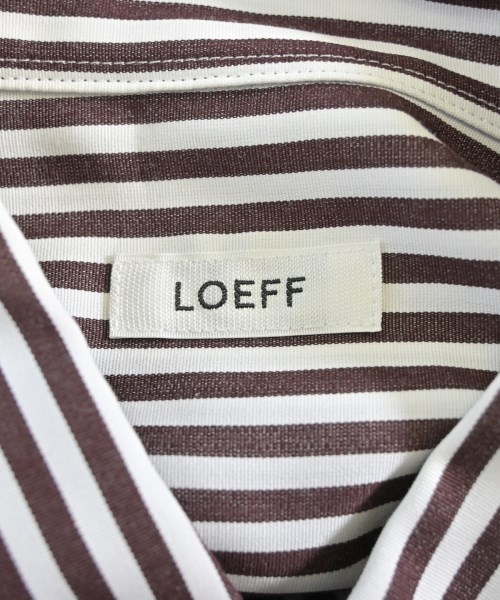 LOEFF（ロエフ）シャツワンピース 白 サイズ:1(S位) レディース/2200669447125