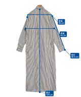 LOEFF（ロエフ）シャツワンピース 白 サイズ:1(S位) レディース/2200669447125