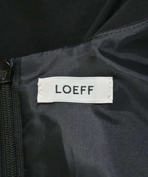 LOEFF（ロエフ）オールインワン/サロペット 黒 サイズ:0(XS位) レディース/2200667025035