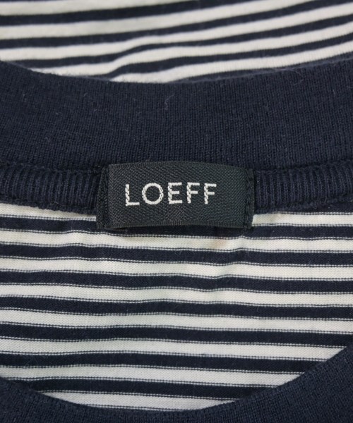 LOEFF（ロエフ）Tシャツ・カットソー 白 サイズ:F レディース/2200665037054