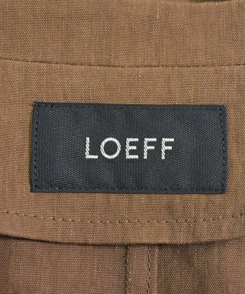 LOEFF（ロエフ）カジュアルジャケット 茶 サイズ:0(XS位) レディース/2200671268039