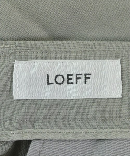LOEFF（ロエフ）スラックス グレー サイズ:1(S位) レディース/2200722776025