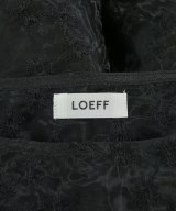 LOEFF（ロエフ）カジュアルシャツ 黒 サイズ:F レディース/2200732033095