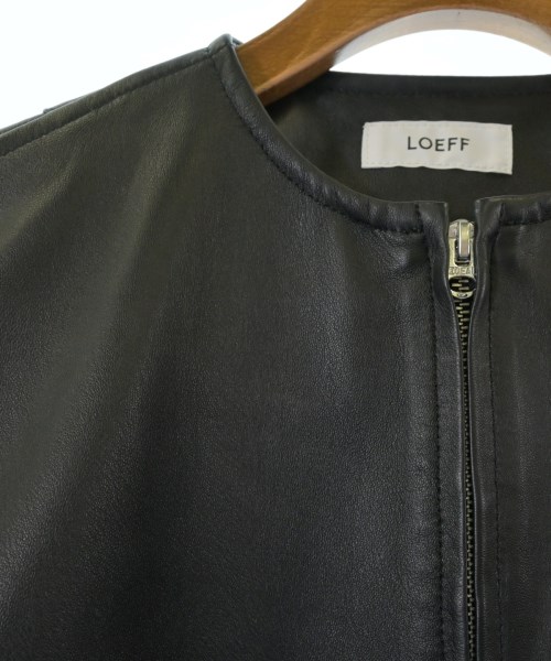 LOEFF（ロエフ）ライダース 黒 サイズ:1(S位) レディース/2200732204013