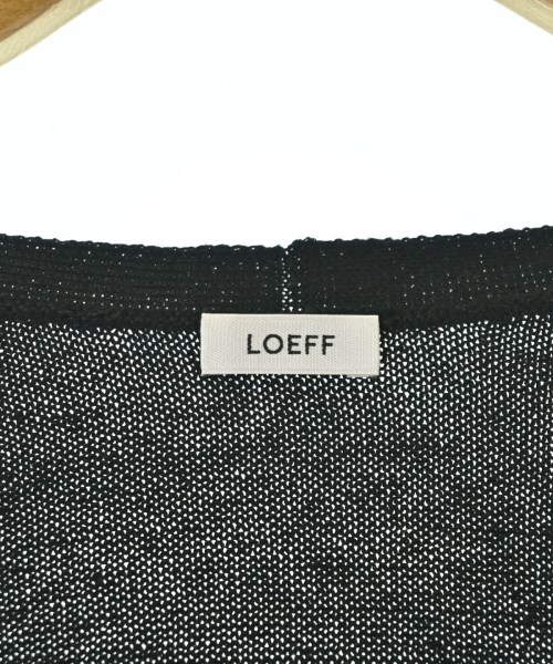 LOEFF（ロエフ）ニット・セーター 黒 サイズ:F レディース/2200732204020