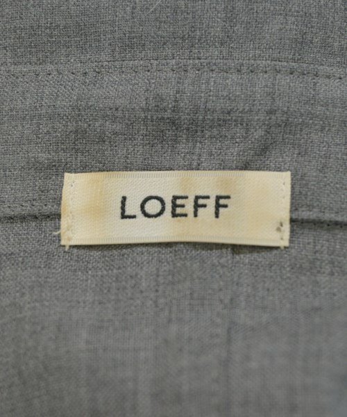 LOEFF（ロエフ）ブラウス グレー サイズ:0(XS位) レディース/2200732669102