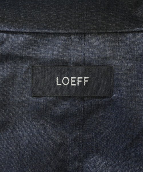 LOEFF（ロエフ）テーラードジャケット 紺 サイズ:1(S位) レディース/2200724302031