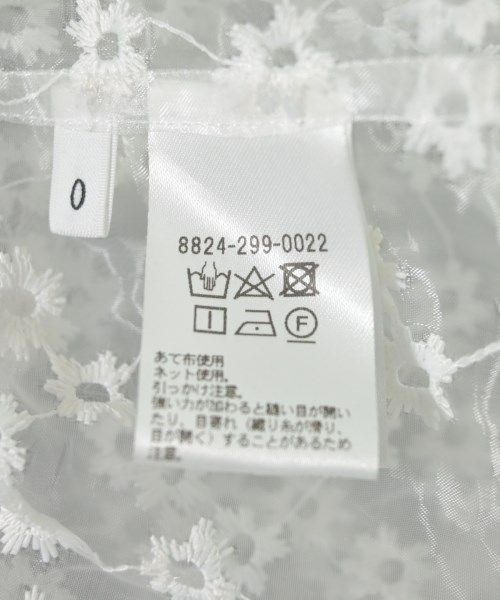 LOEFF（ロエフ）ロング・マキシ丈スカート 白 サイズ:0(XS位) レディース/2200733170034