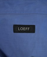 LOEFF（ロエフ）カジュアルシャツ 青 サイズ:0(XS位) レディース/2200733824036