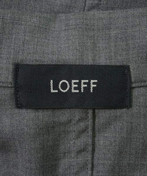 LOEFF（ロエフ）カジュアルジャケット グレー サイズ:0(XS位) レディース/2200734541024