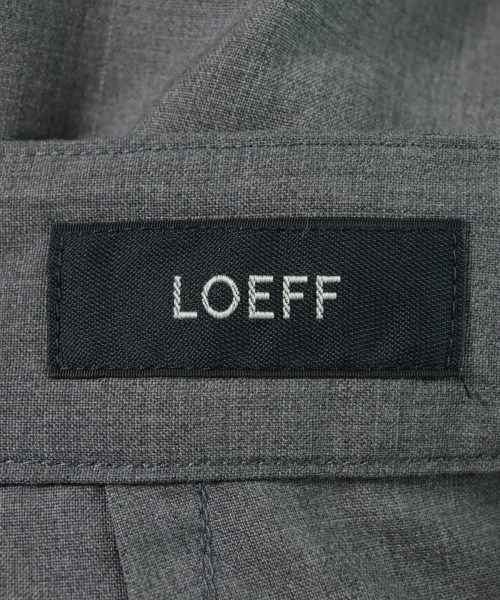 LOEFF（ロエフ）スラックス グレー サイズ:0(XS位) レディース/2200734541031